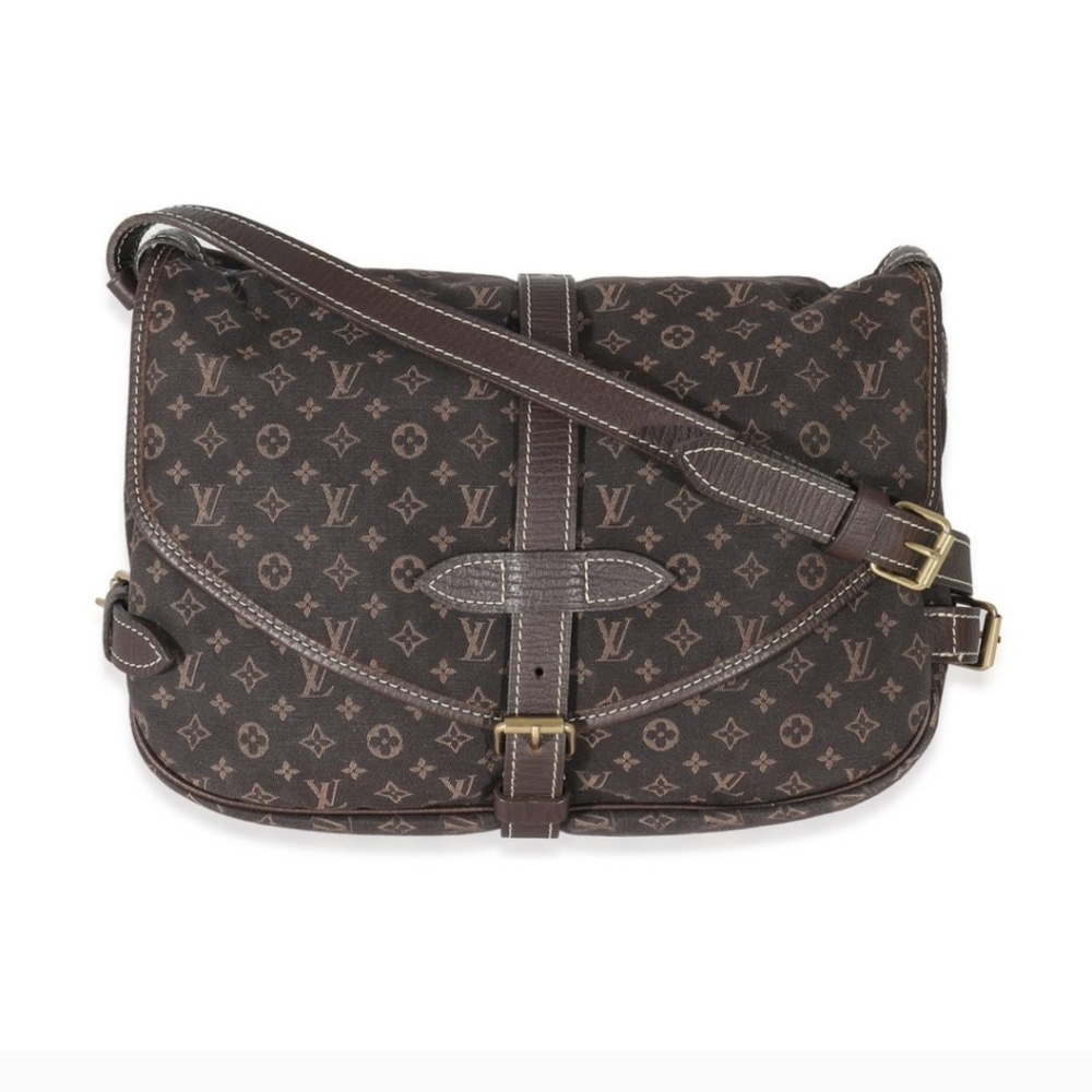 Louis Vuitton Brown Monogram Crossbody Bag